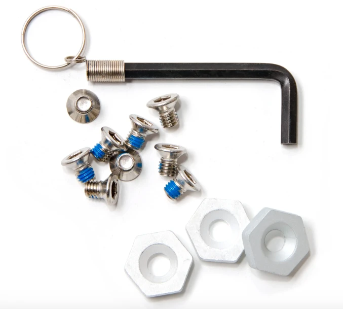 Korkers Triple Threat Aluminum Hex Disc Kit 3 Korkers Triple Threat Aluminum Hex Disc Kit